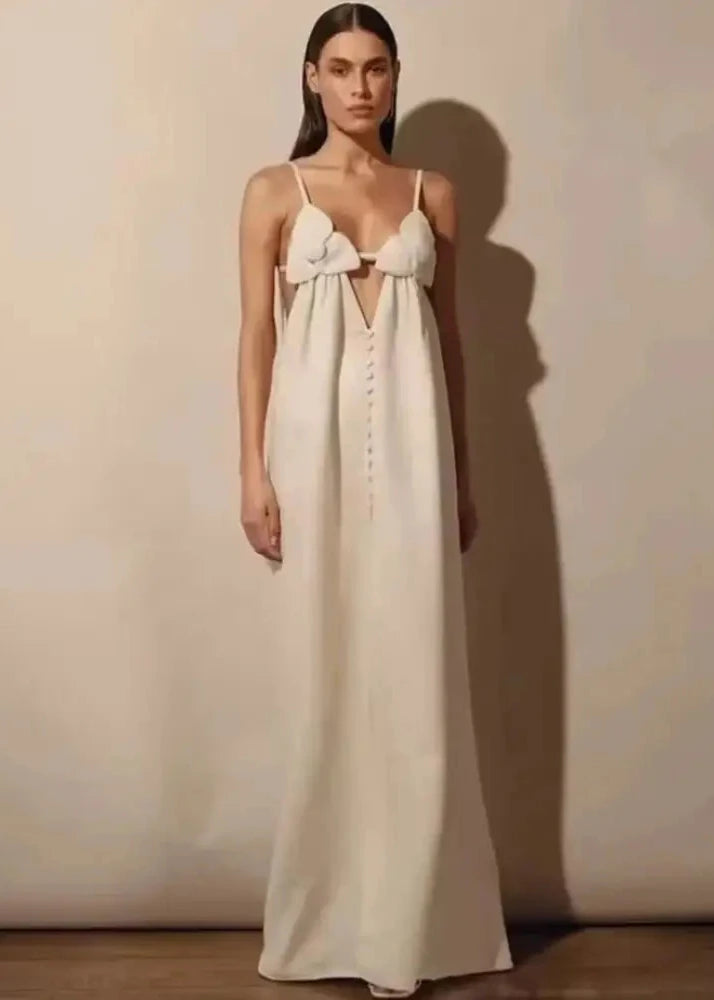 Vestido Longo Linho Melissa