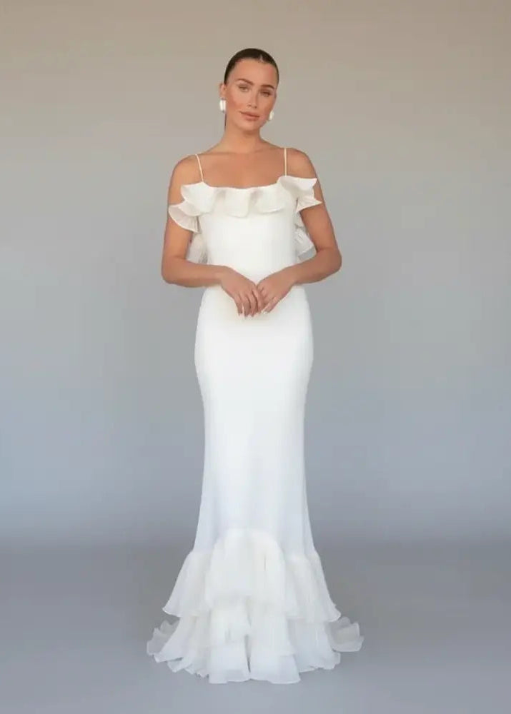 Vestido Longo Réveillon Zesta Branco / P Vestido Longo Réveillon Zesta