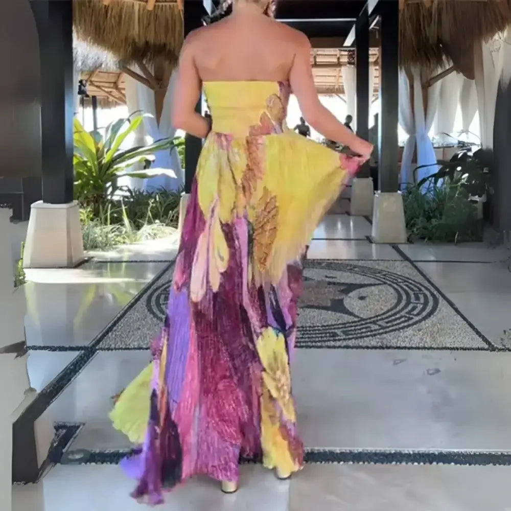 Vestido Longo Tomara que Caia Zuli Vestido Longo Tomara que Caia Zuli