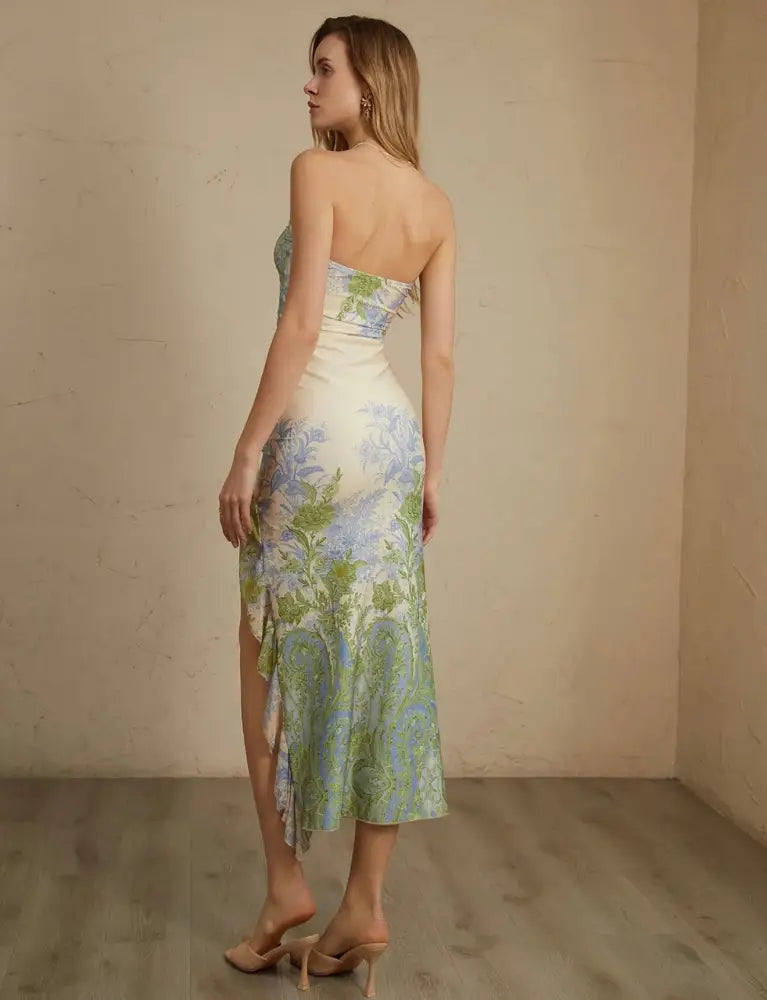 Vestido Longo Tubinho Picnic Vestido Longo Tubinho Picnic