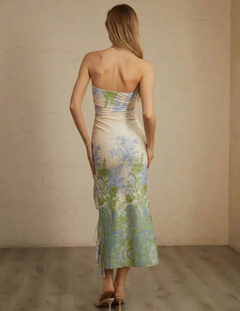 Vestido Longo Tubinho Picnic Vestido Longo Tubinho Picnic