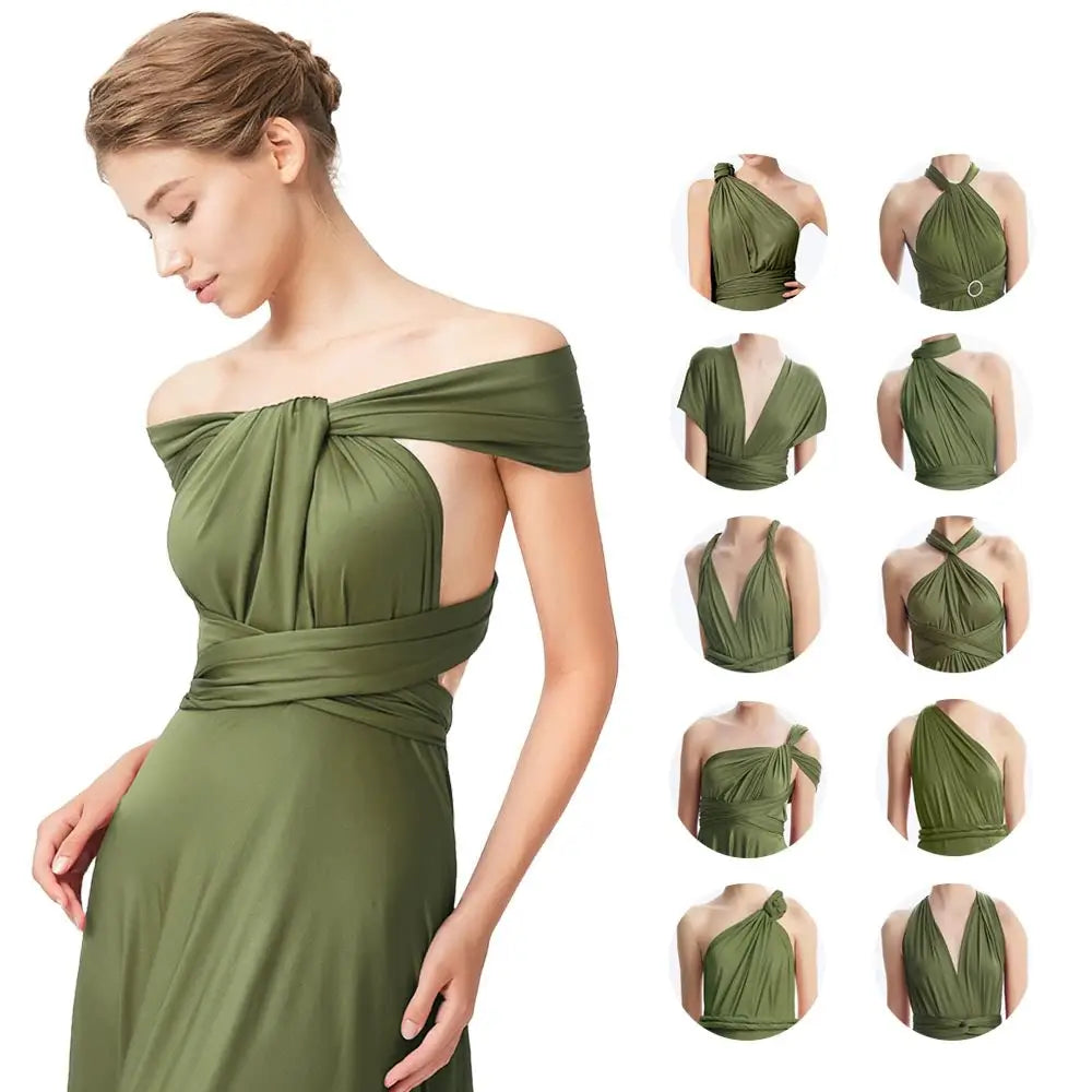 Vestido Multiformas Longo Vérsati Vestido Multiformas Longo Vérsati