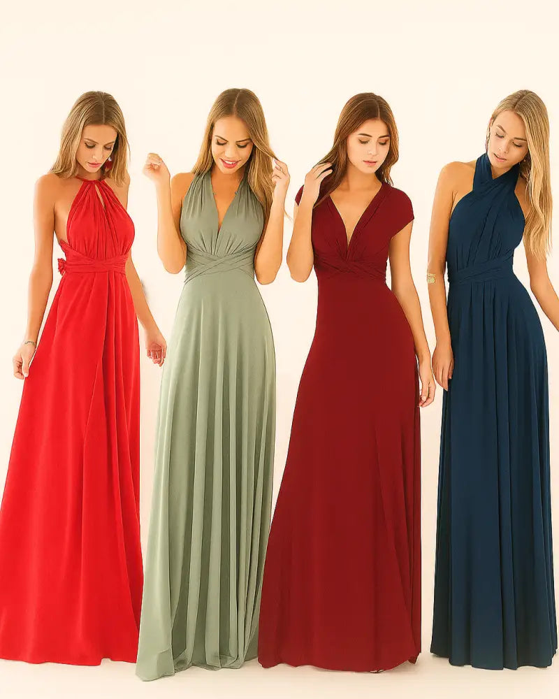 Vestido Multiformas Longo Vérsati Vestido Multiformas Longo Vérsati